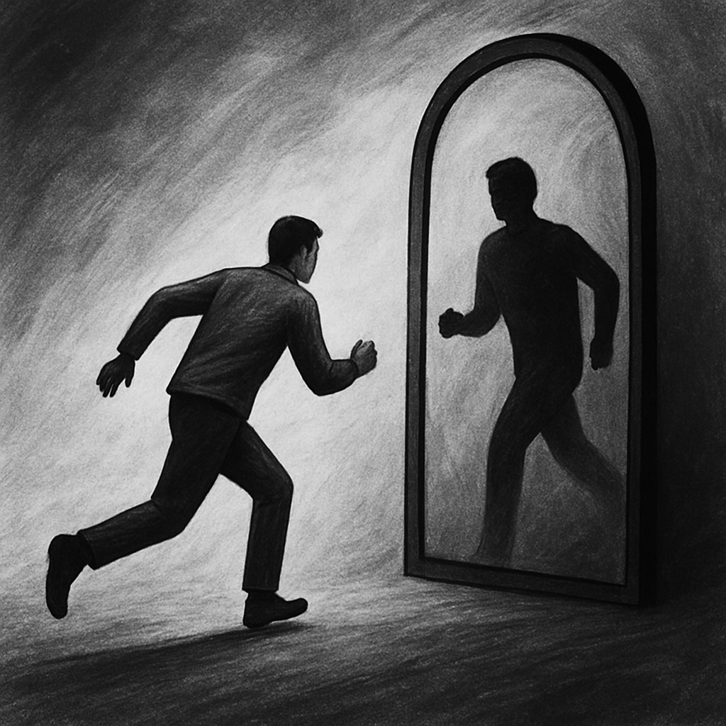 we don’t run from life