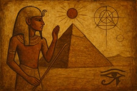 when stone becomes language how the ancient egyptians searched for the creator through geometry and symbol